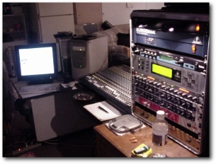 The Recording Desk, Rack and Computer